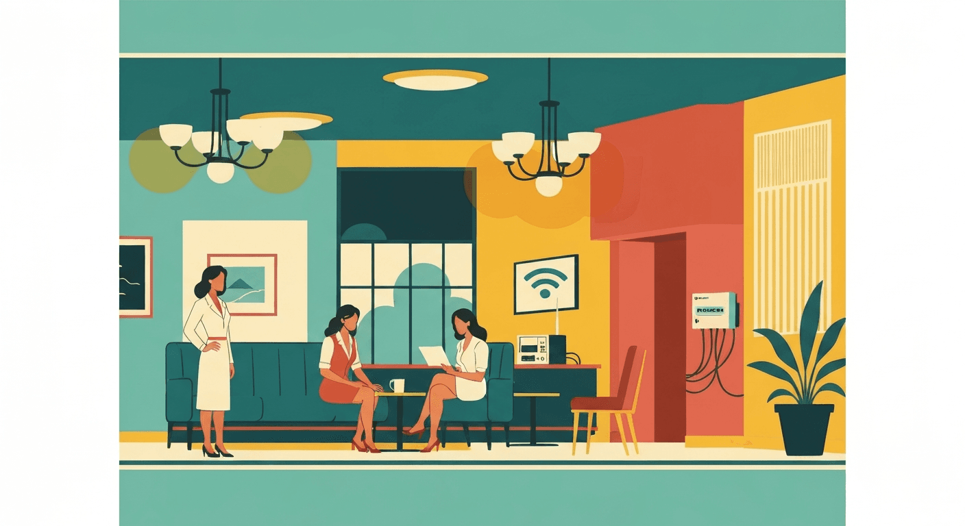 Arquitetura de Conectividade: Wi-Fi de Alta Densidade na Hotelaria de Luxo