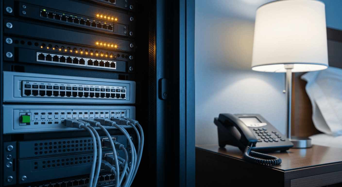 PABX para Hotel: Nuvem vs On-Premise em Infraestruturas de Voz Hoteleira