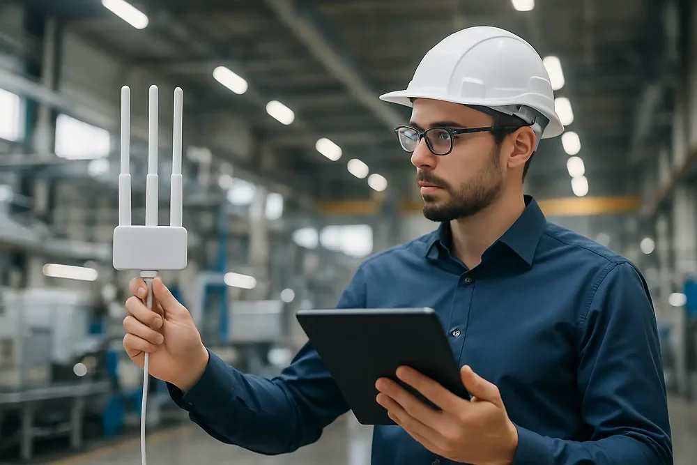 Rede privada LTE na indústria: quando vale a pena
