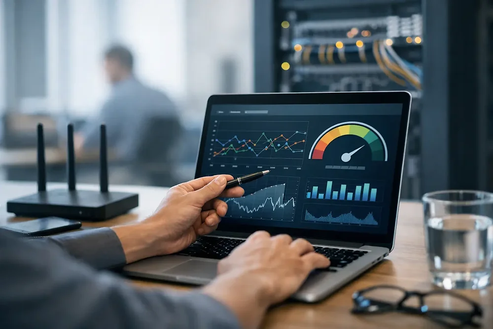 Como avaliar o SLA da internet corporativa